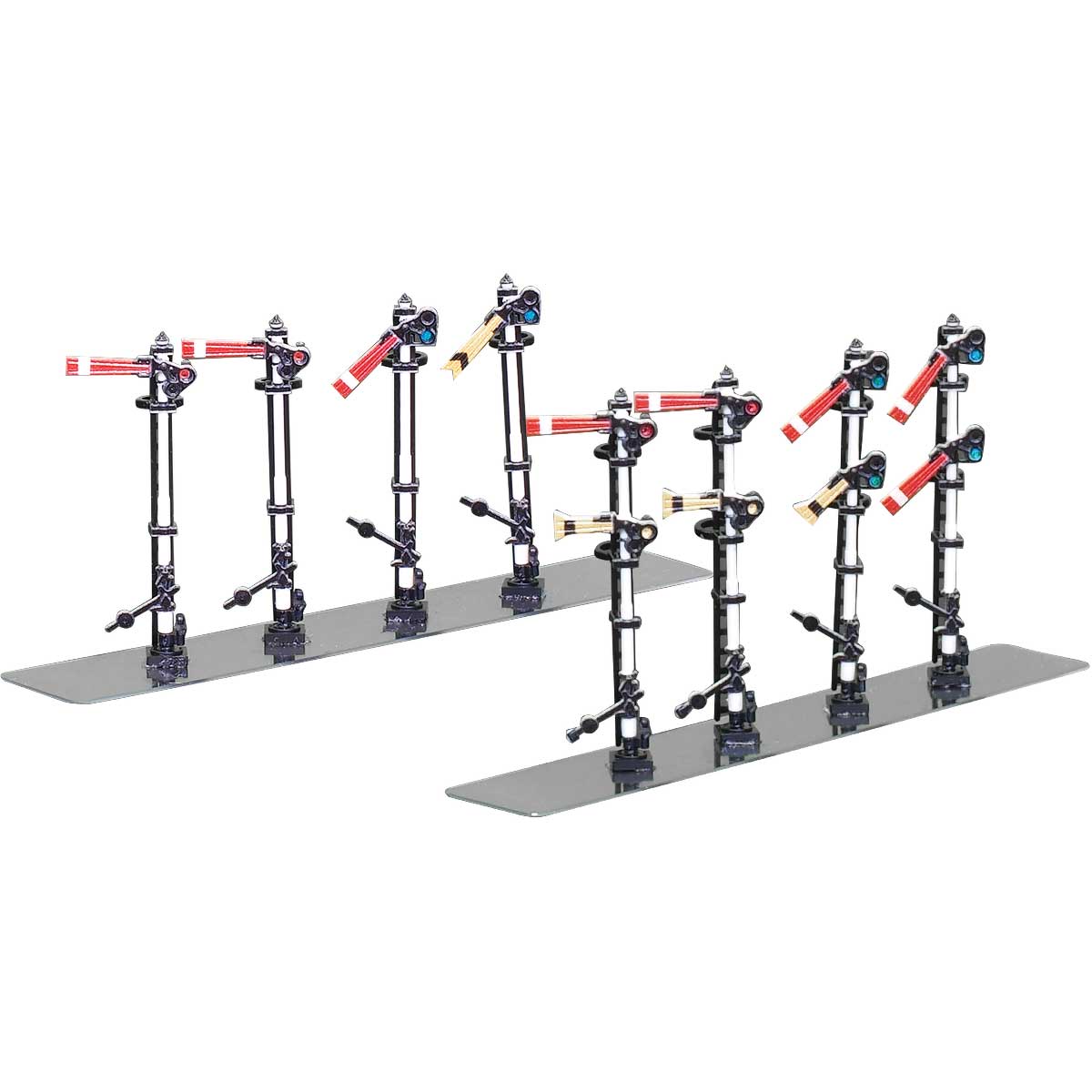 2597＞着色済み 腕木式信号機セット｜着色済みストラクチャー｜Nゲージ