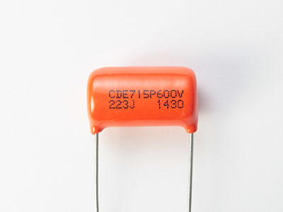 SPRAGUE スプラグコンデンサー オレンジドロップ 223 0.022uF 600V通販