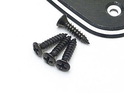 Fender フェンダータイプピックガードビス ブラック 12個セット通販