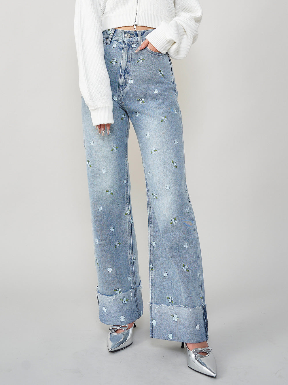 スプリングフラワーデニムパンツ – Darich (ダーリッチ)
