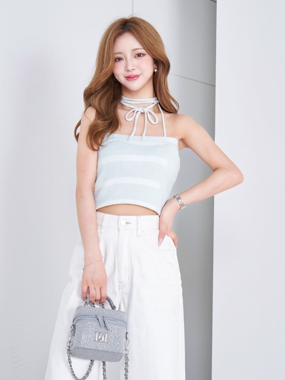 スカラップレースデニムロングパンツ – Darich (ダーリッチ)