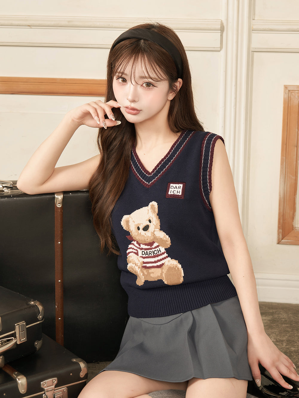 Dベアニットベスト – Darich (ダーリッチ)