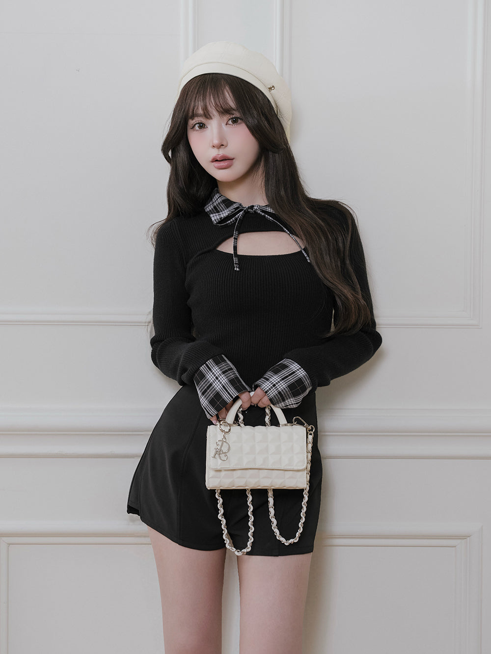 チェックカフスリブニットトップス – Darich (ダーリッチ)