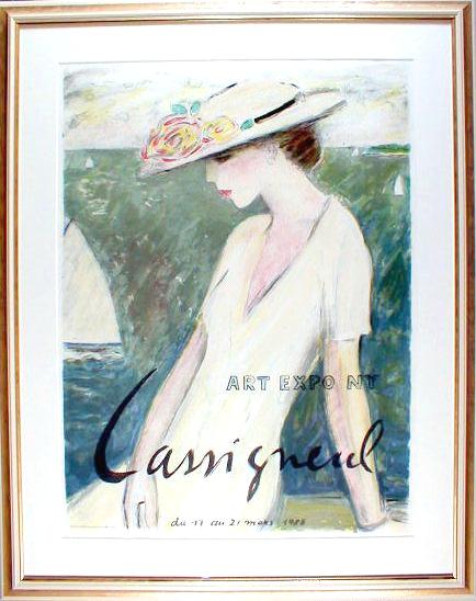 ジャン・ピエール・カシニョール 幸福の予感（リトグラフポスター）