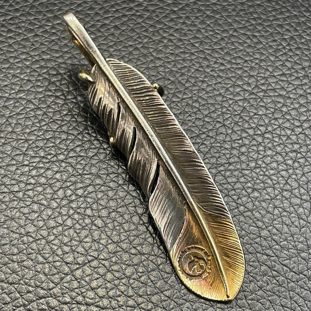 ゴローズ goro's [OLD]金ツメ先金特大フェザー(左)※雰囲気あり – DELTAone