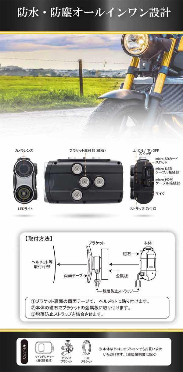 ドライブレコーダー BS-8a（ビーエスエイト エー）｜アサヒリサーチ