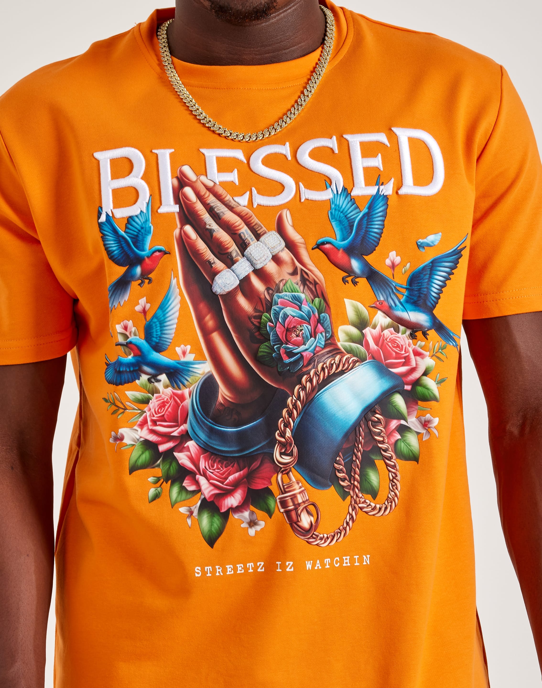 Streetz Iz Watchin Blessed Tee – DTLR
