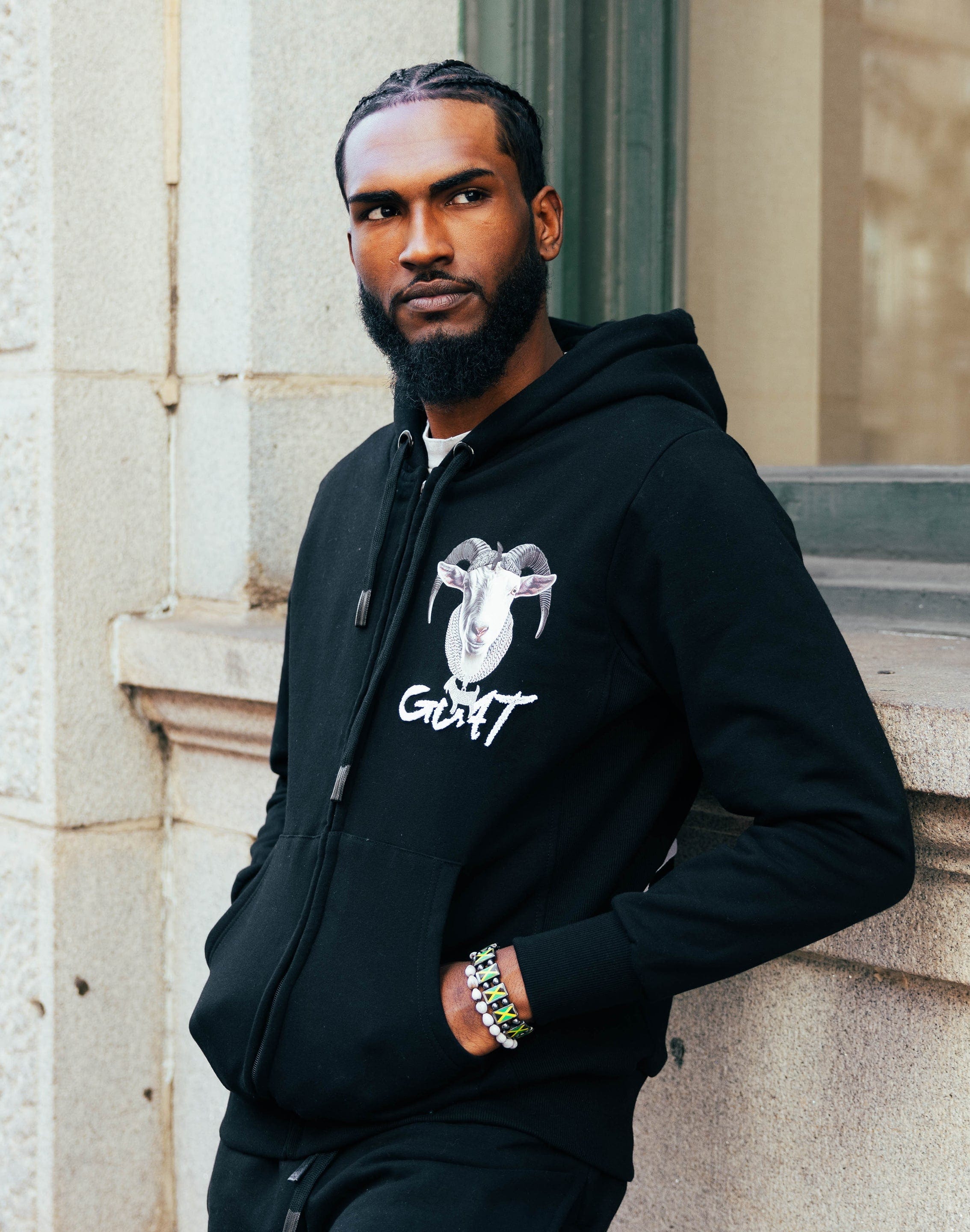 Streetz Iz Watchin Goat Full-Zip Hoodie – DTLR