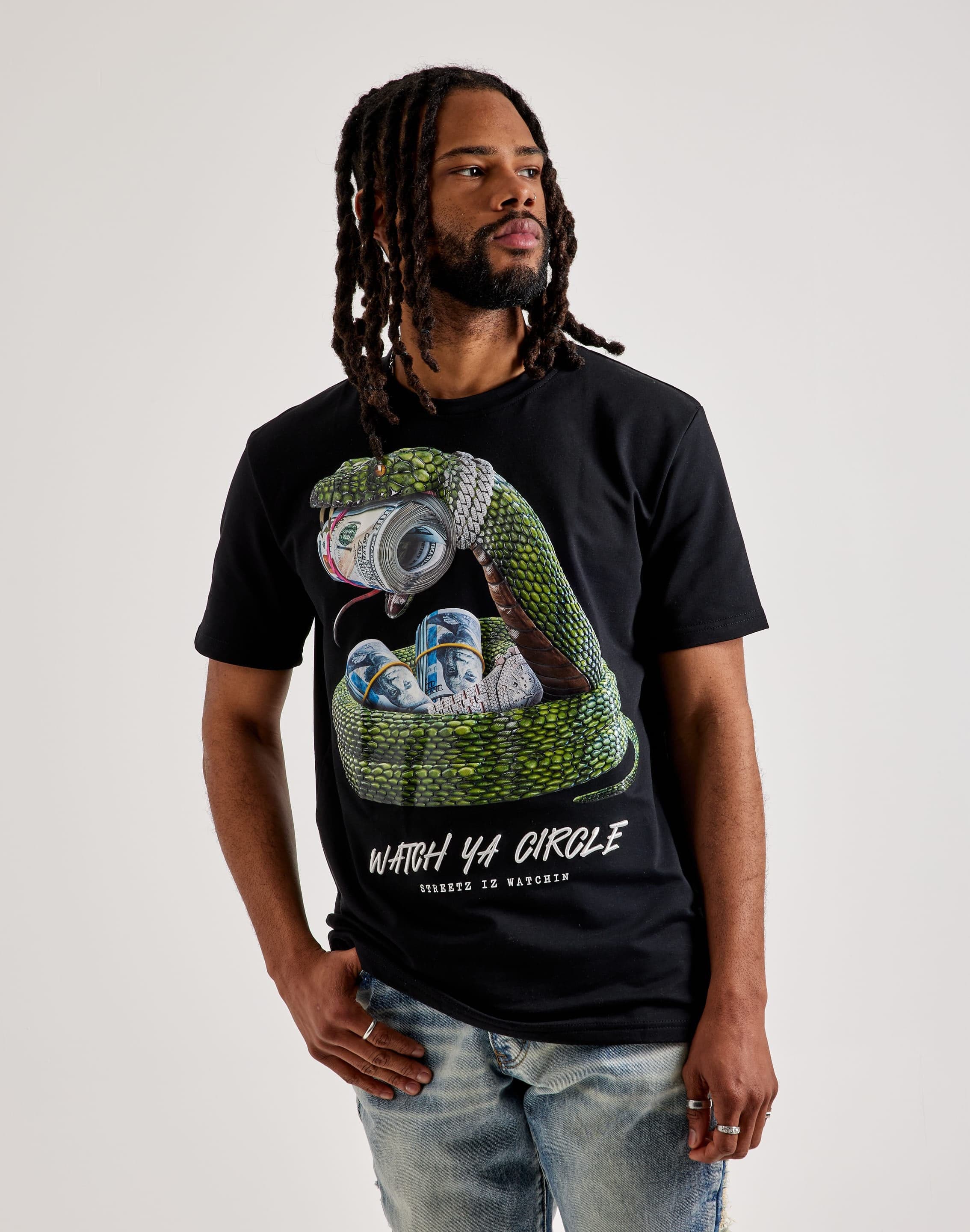 Streetz Iz Watchin Watch Ya Circle Tee – DTLR