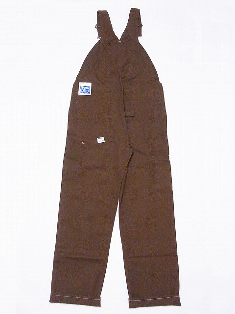 HEADLIGHT[ヘッドライト] オーバーオール ブラウンダック HD41583 13oz