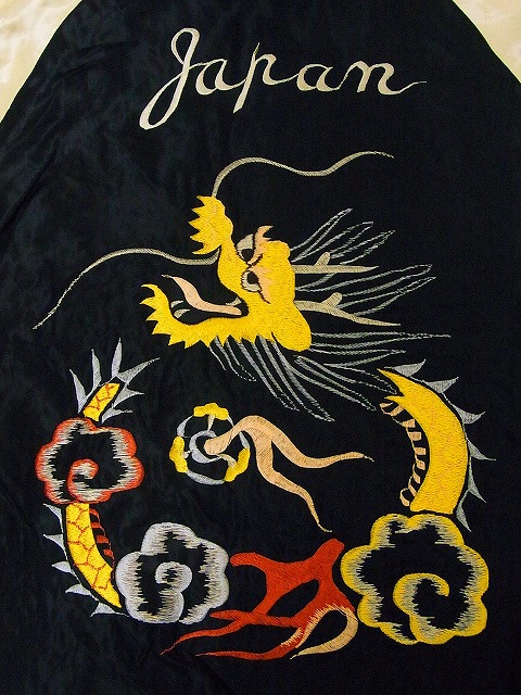 TAILOR TOYO[テーラー東洋] スカジャン TT13608 DRAGON×JAPAN MAP 龍