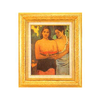 画材の専門店］e-画材.com 二人のタヒチの女（ゴーギャン） F3号(F3号