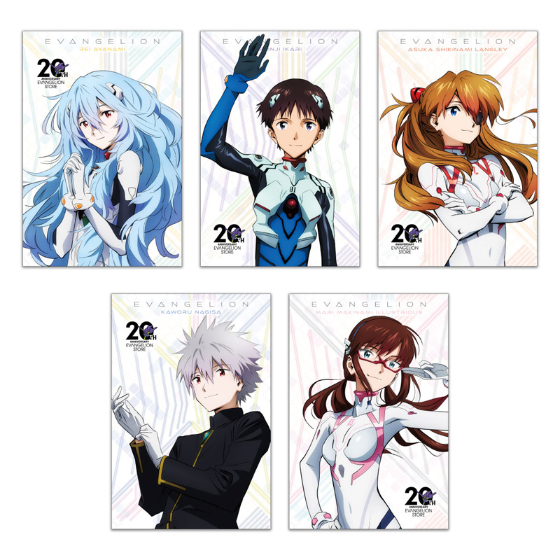 EVA STORE オリジナル ポストカードセット/EVANGELION STORE 20th