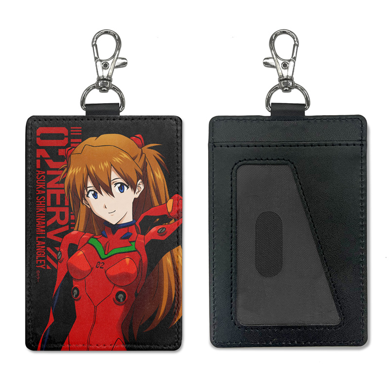 エヴァンゲリオン 式波・アスカ・ラングレー パスケース（ナスカン付き