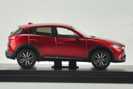 Red / Blue / Silver 1:43 Scale Diecast Mazda CX-3 Model [NB1T956