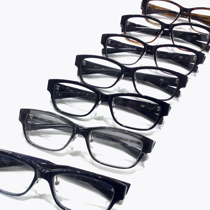 999.9 定番ウェリントンフレーム『NP-17』が久々に再入荷しています！