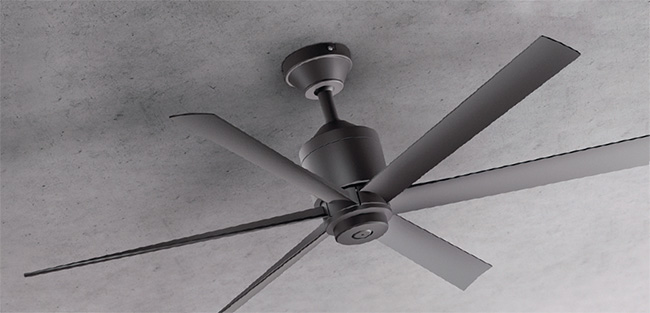 大風量 傾斜対応 軽量 オーデリック製シーリングファン【OLC1273