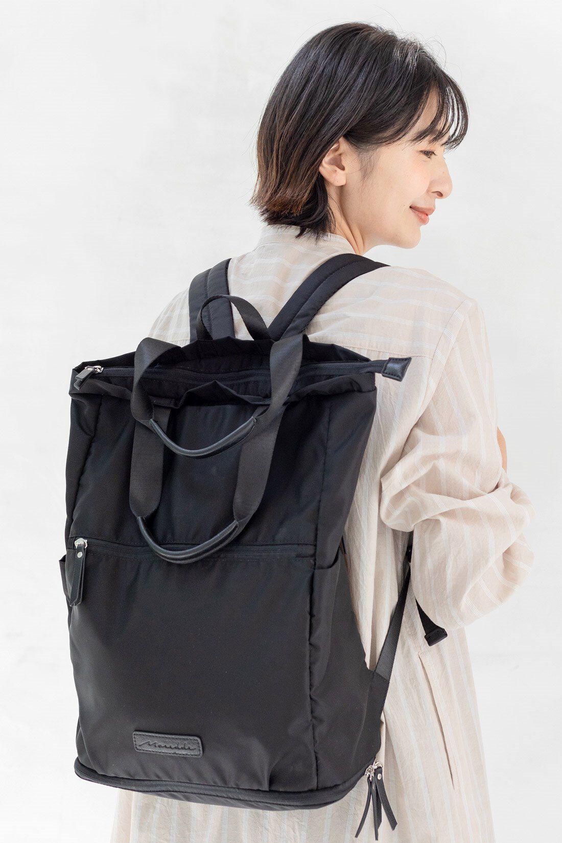 ninaru×フェリシモMama 便利で大容量 2-WAYマザーズリュック