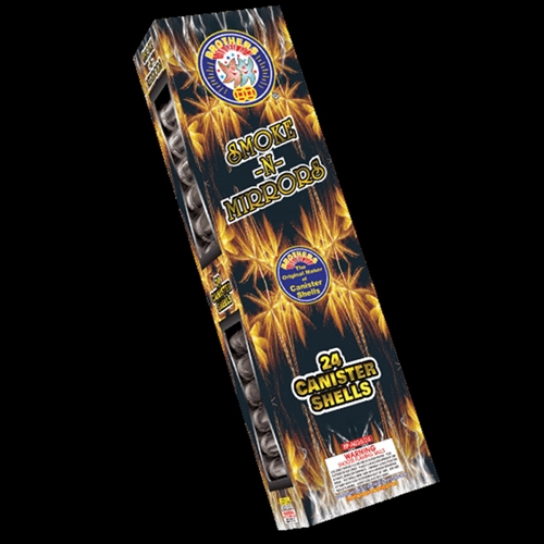 Smoke n Mirrors - 60-Gram Canister Reloadable Firework Shells