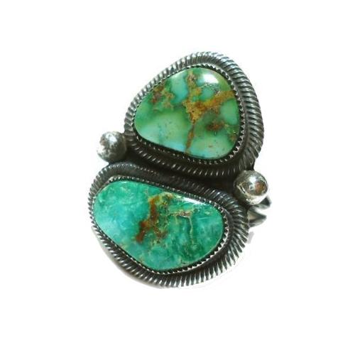 ナバホ レオンマルチネス インディアンジュエリー リング ナバホ族