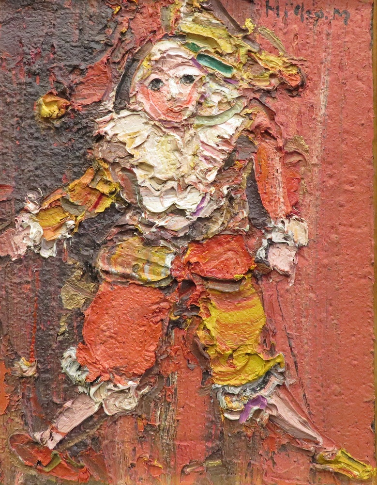 村上肥出夫 『人形』 [古美術こもれび] 骨董,掛軸,絵画の買取と販売,名古屋