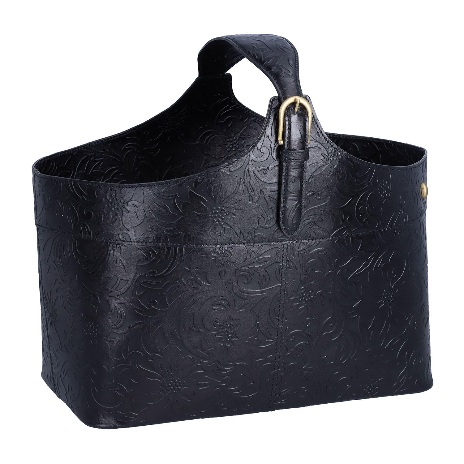 ワンハンドル バスケット風 レザーバッグL | Coquette株式会社 | Japan