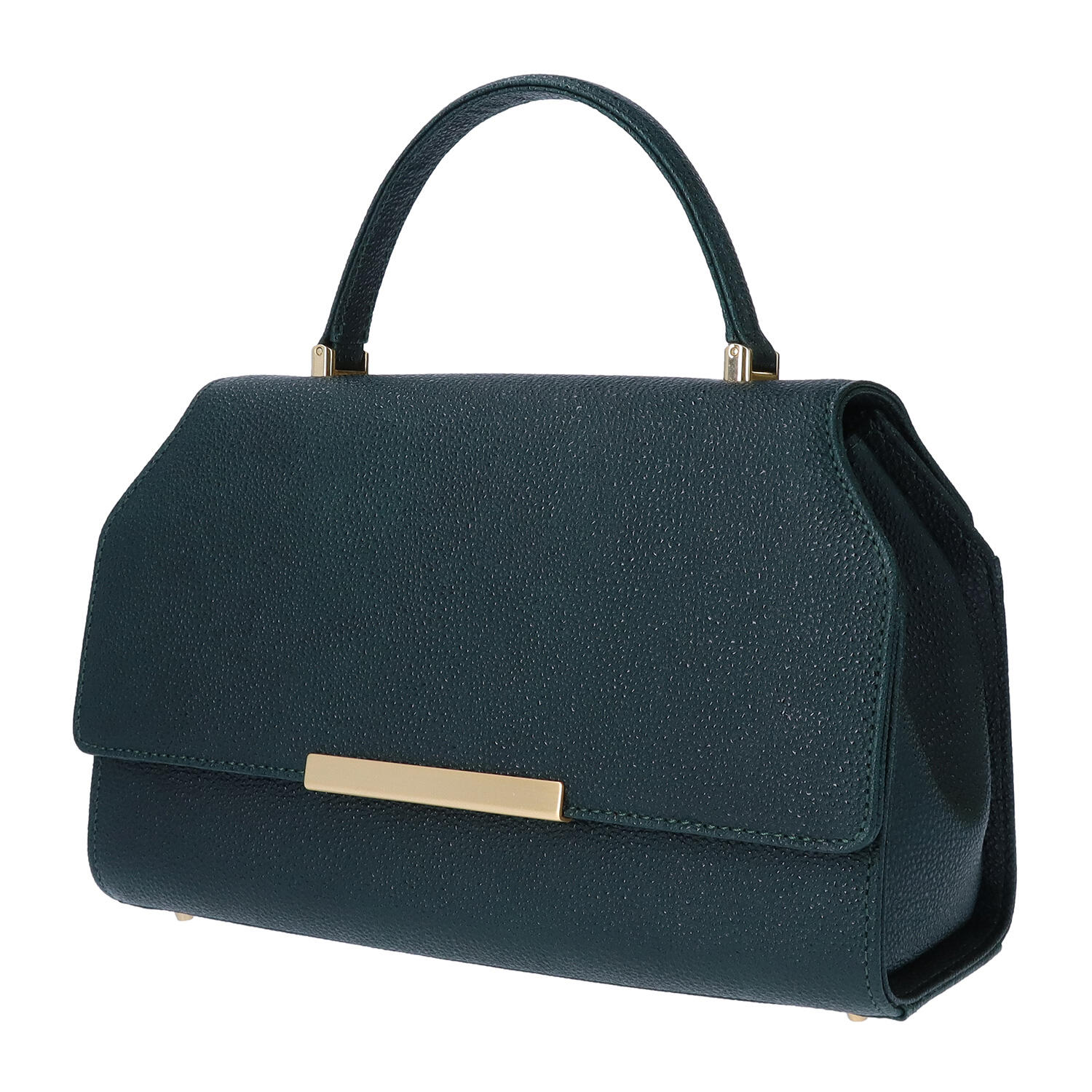 黒桟革 牛革 フォーマル ハンドバッグ | 有限会社 清川商店 | Japan