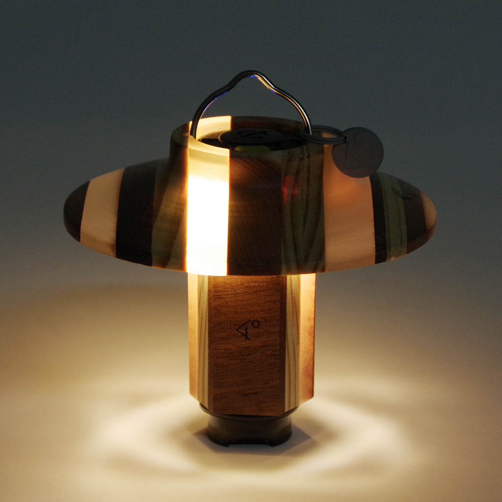 KI-no キーノ Kn Stripe Shade Luminous(蓄光) - Nicetime Mountain