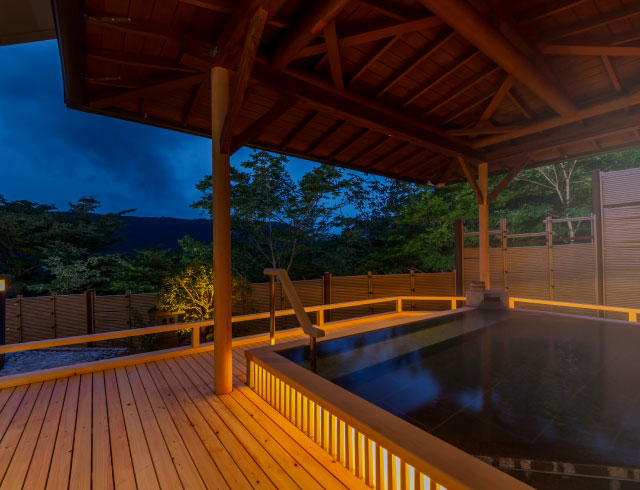 天然水貸切風呂 | 箱根・芦ノ湖の温泉・旅館なら和心亭豊月【公式】