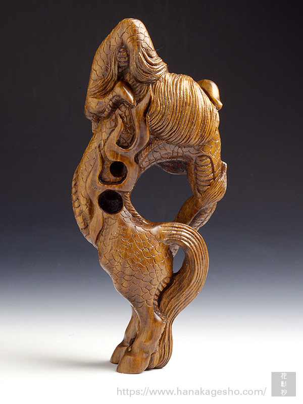 麒麟 | 齋藤美洲 根付彫刻展