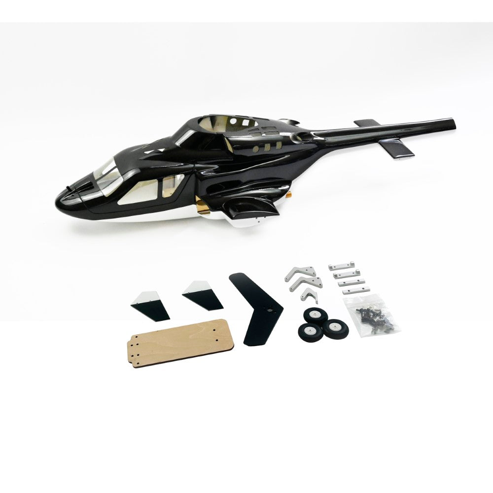 FlywingRC FW450L AirWolf V2.5 Scale Fuselage – HeliDirect