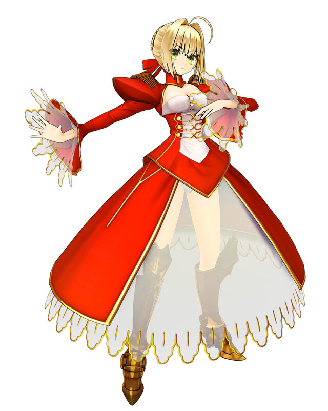 FGO Arcade』新たに実装される「☆4(SR)ネロ・クラウディウス」の3DCG