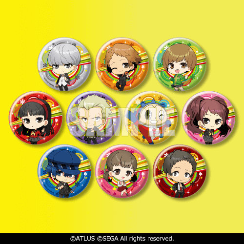 ペルソナ4 楽天くじ 主人公&足立 アクリルキーホルダー ペルソナ4 ザ