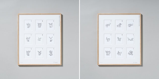 ポケカ』約12万円！特別なイーブイ描いた「シルクスクリーンプリント