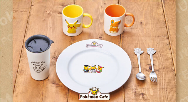 コック姿の「ピカチュウ」がかわいい！ポケモンカフェのオリジナル食器