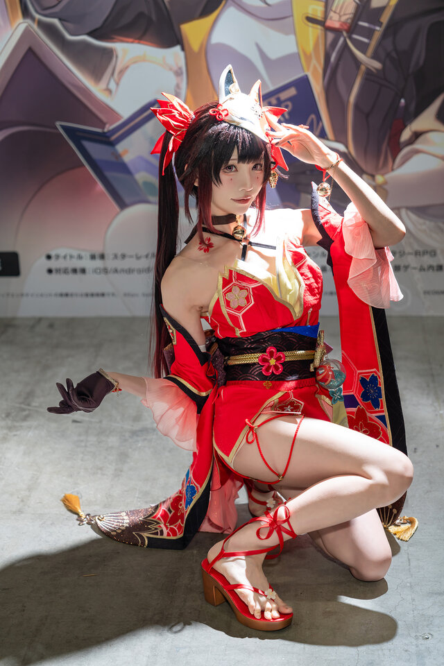 コスプレ】『崩壊：スターレイル』花火の美女レイヤー、美しさが限界