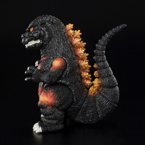 バーニングゴジラ」オリジナルイラストがソフビに！全高約170mmで