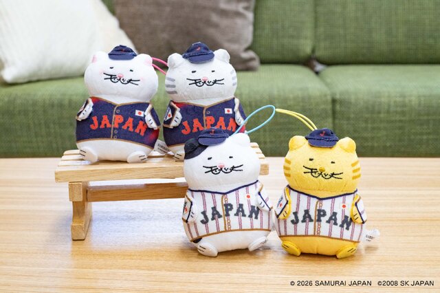 侍ジャパンのライセンスグッズがクレーン景品やカプセルトイに展開