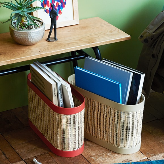 GARNITURE BASKET M Gray｜その他インテリアアクセサリ｜IDEE SHOP Online