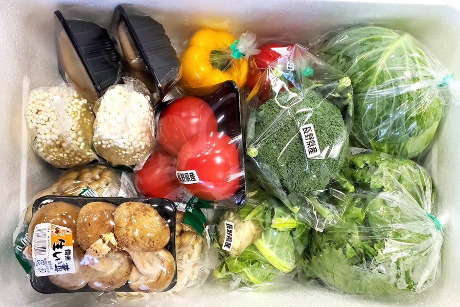 アグリンフレッシュ 旬のおまかせ野菜BOX 約7kg(10種前後) 9月12日以降