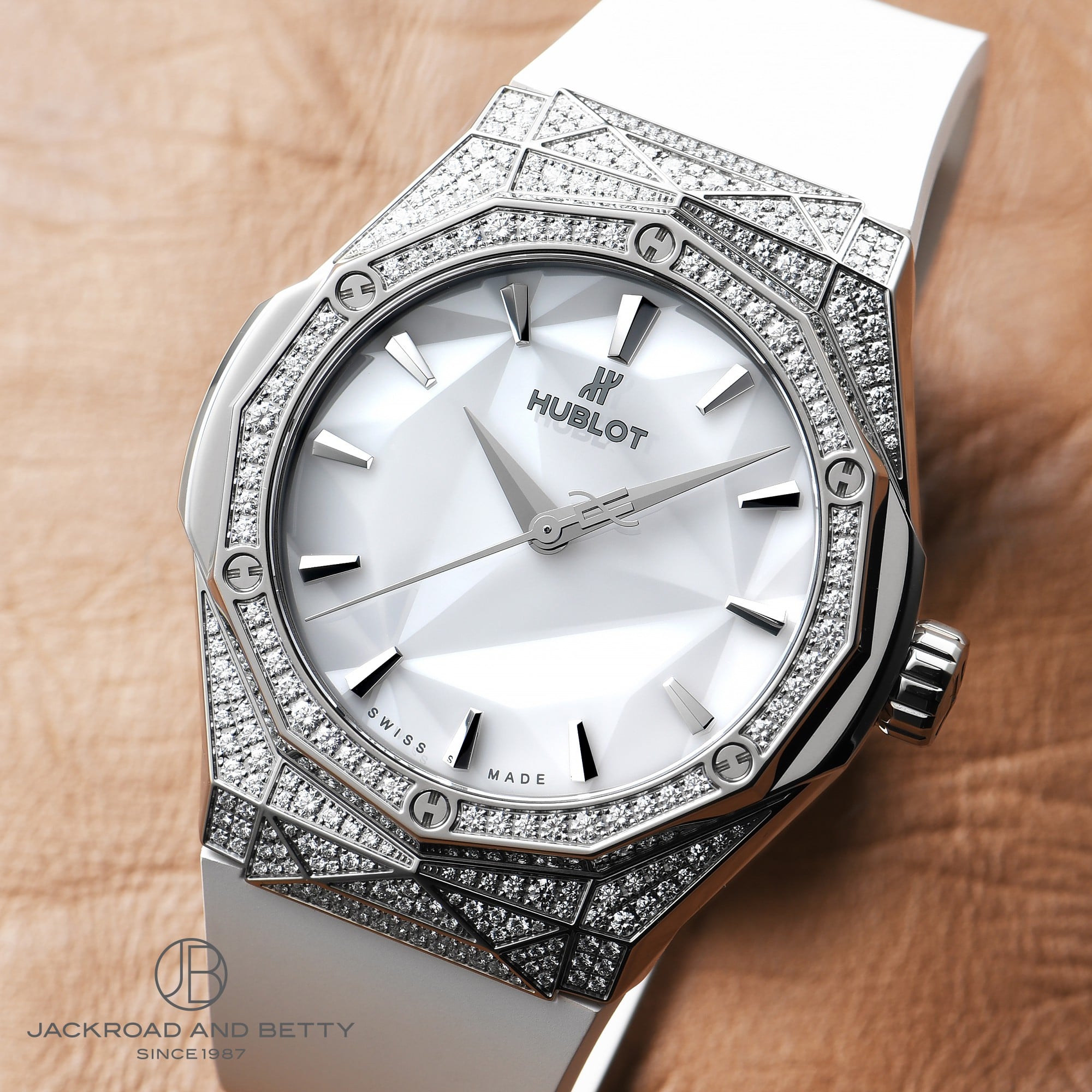 クラシック・フュージョン オーリンスキー チタニウム ホワイト パヴェ