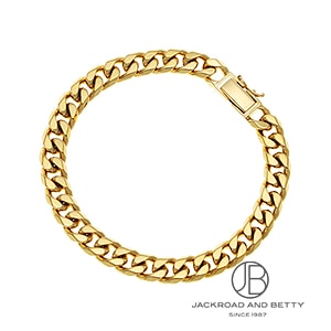 K18 6面 ダブル 10g 18cm ブレスレット 造幣局刻印有り[] bracelet