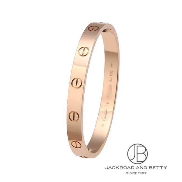 ラブブレスレット クラシックモデル PG 15[B6067415] Love Bracelet