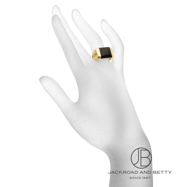 ティファニー 1837 メイカーズ ブラックオニキス シグネット リング