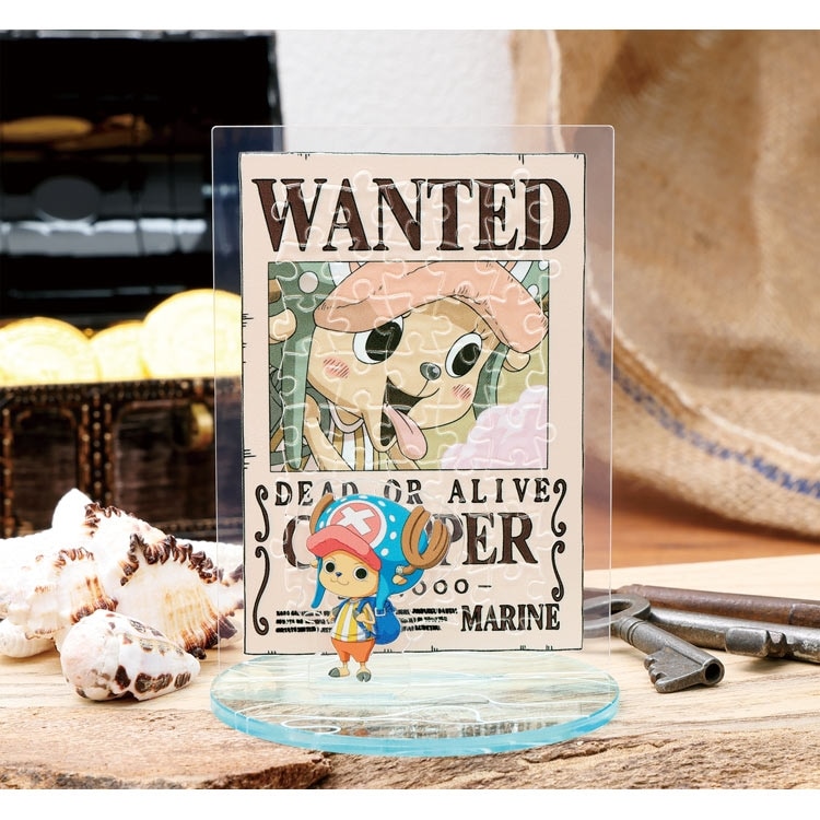 ENS-MA-D06 まめパズルダイカット ワンピース チョッパー 40ピース