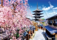 EPO-52-805 風景 桜咲く八坂の塔―京都 500ピース ［CP-SK］ ［CP-JS