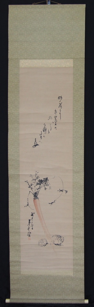 京都の掛軸専門店 古美術神宮堂 掛軸 水墨花鳥画