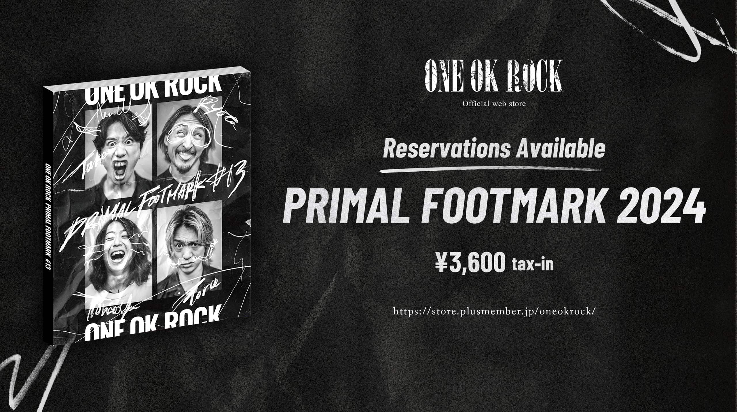 ミュージシャン ONE OK ROCK PRIMAL FOOTMARK #13 2024 ミュージシャン