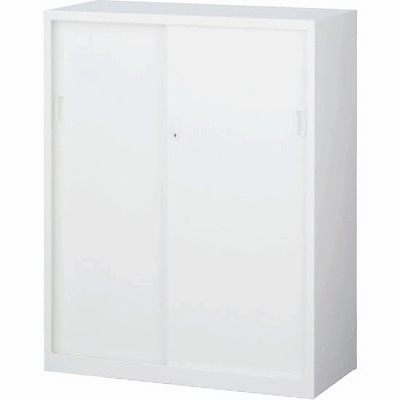 ALZ-S34 スチール引戸書庫 下置用 ホワイトの通販【法人オフィス家具の