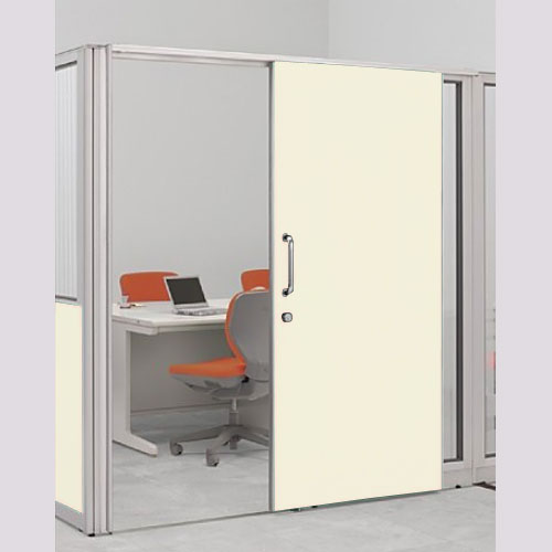 LPX-SH1909-W 生興 パーテーションLPX 片引き窓なしドアスチールパネル